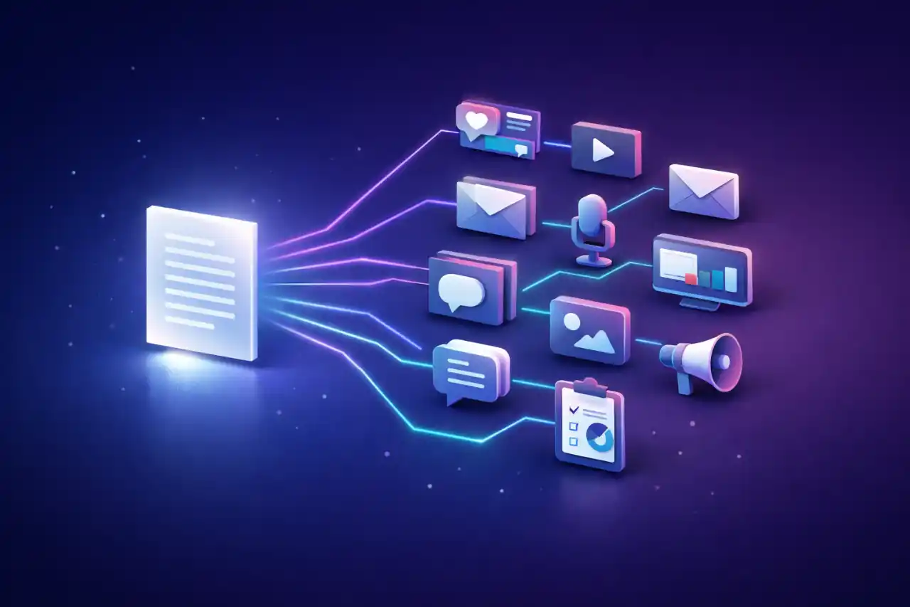 How to Use ChatGPT to Repurpose One Piece of Content Into 10